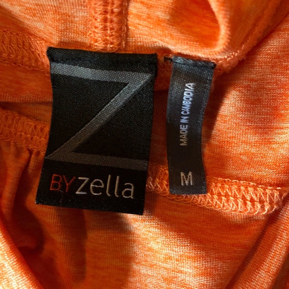 Z by Zella Orange Active Hooded Workout Top - Picture 5 of 5